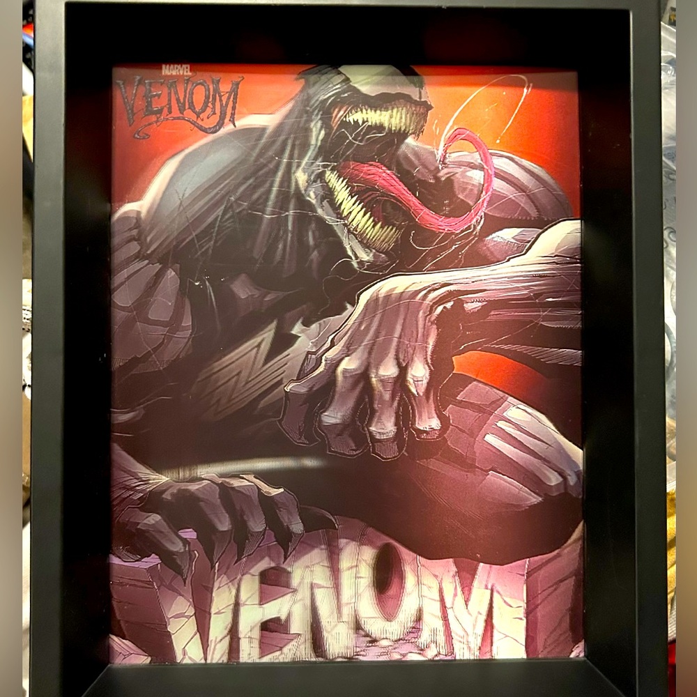 Marvel 3D Photo with Black Frame